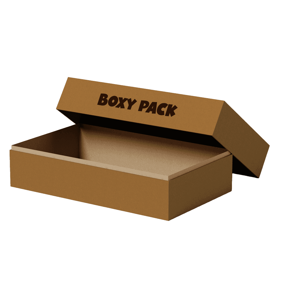 Kraft Box with Lid overview 2