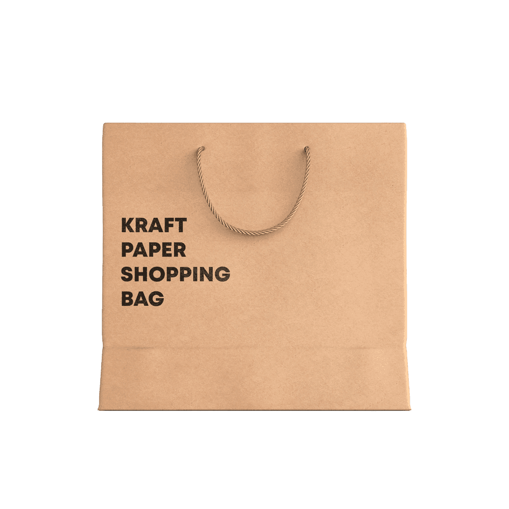 Kraft Shopping Bag overview 1