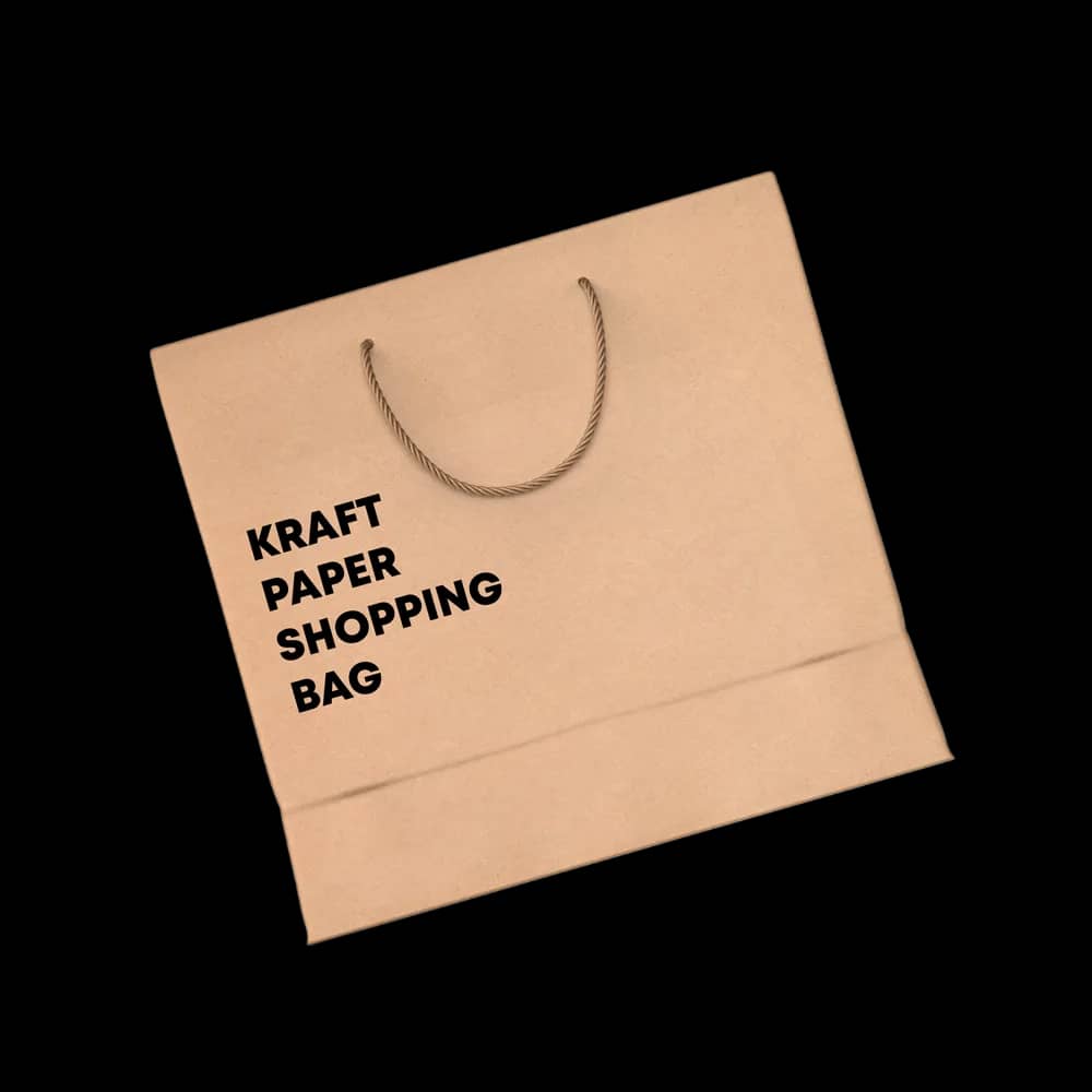 Kraft Shopping Bag overview 3